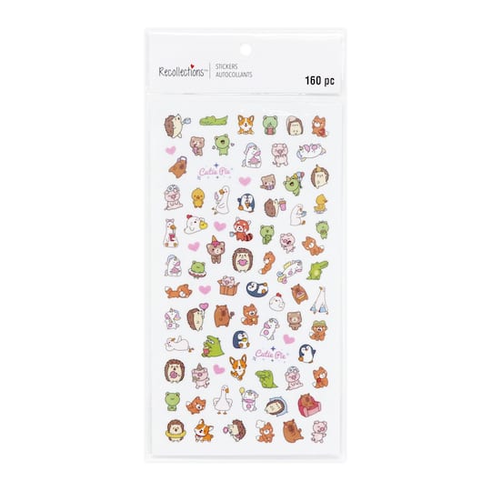 Kawaii Animal Mini Stickers by Recollections™
